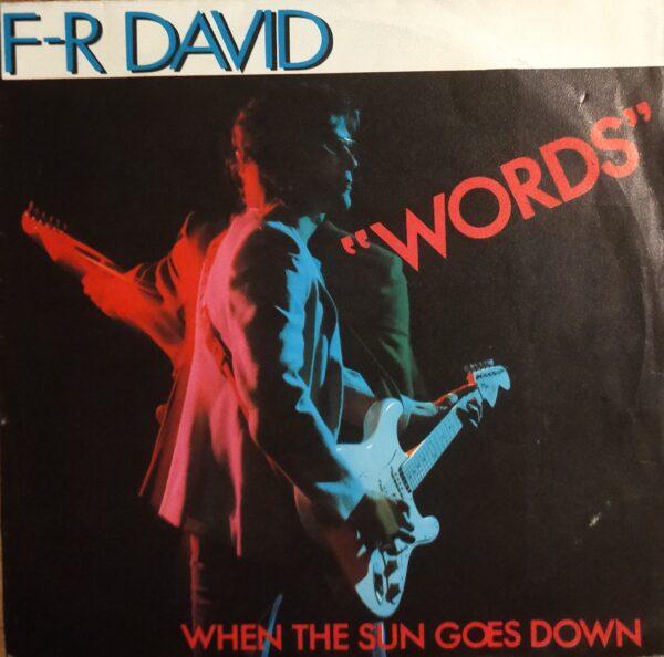 F-R Davids - Words When the sun goes down