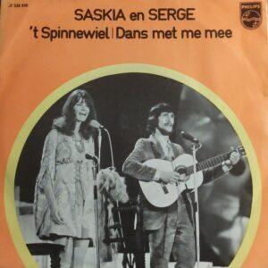 Saskia en Serge - t Spinnewiel Dans met me mee (oranje hoes)