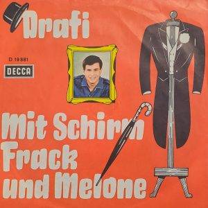 Drafi - Mit schirm frack und melone Old, old Germany a