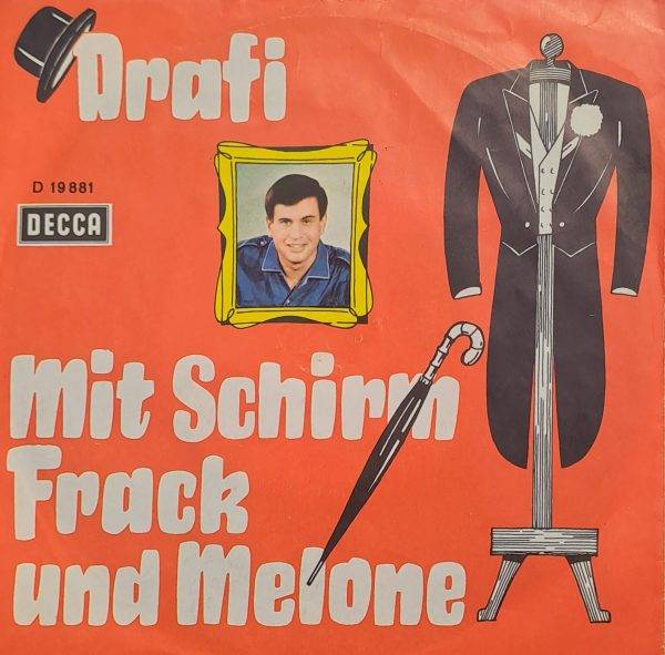 Drafi - Mit schirm frack und melone Old, old Germany a