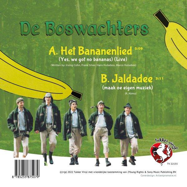 De Boswachters - Het bananenlied Jaldadee B