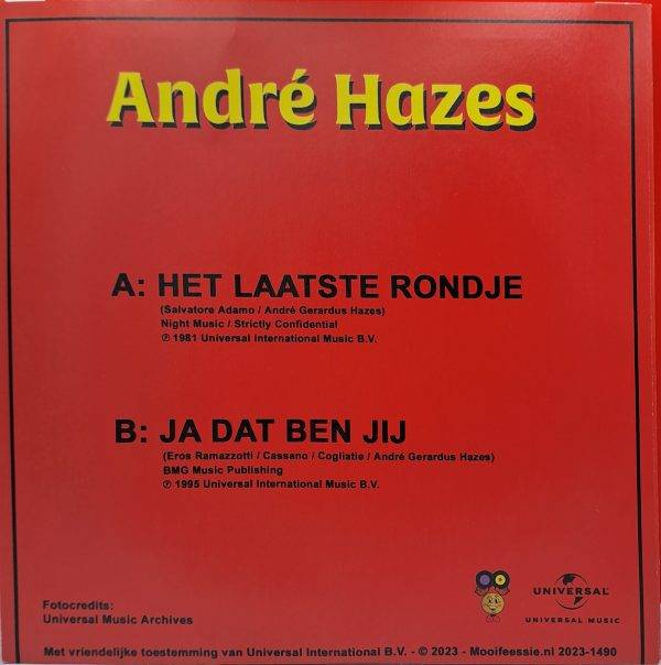 André Hazes - Het laatste rondje Ja dat ben jij B