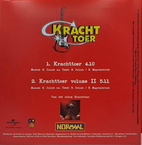 Normaal - Krachttoer Krachttoer volume 2 (rood vinyl) B