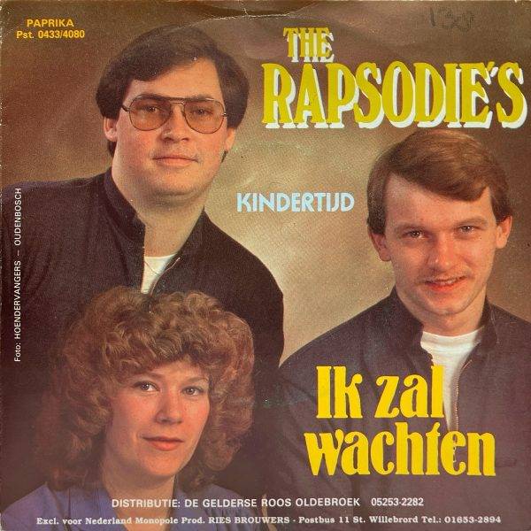 The Rapsodie's - Ik zal wachten Kindertijd A