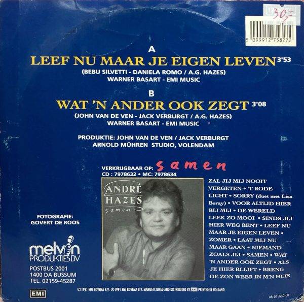 Andre Hazes - Wat ’n ander ook zegt