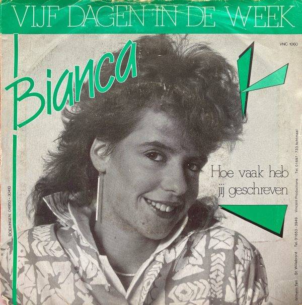 Bianca vijf dagen in de week hoe vaak heb jij geschreven A