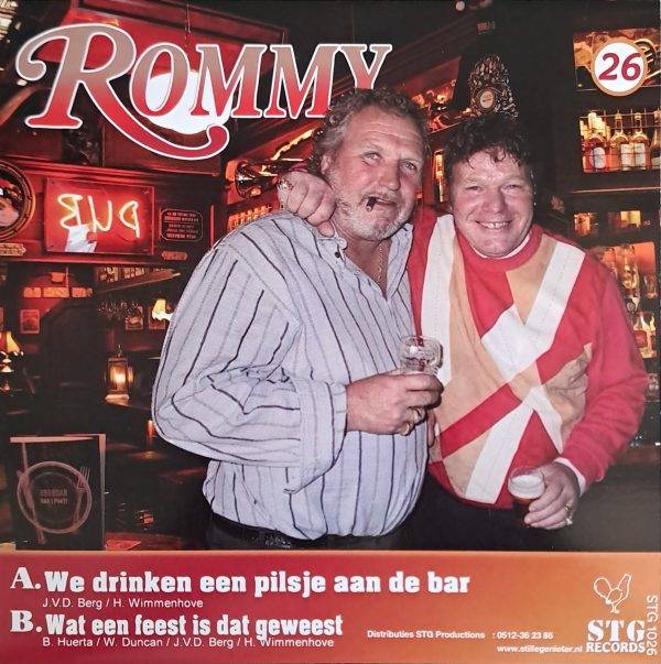 Rommy - We drinken een pilsje aan de bar Wat een feest is dat geweest (deel 26) B