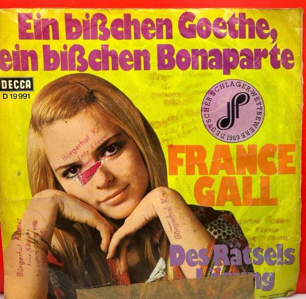 France Gall - Ein biBchen Goethe,ein bIBchen Bonaparte Kant A