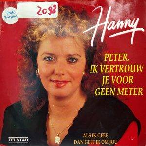 Hanny - Peter ik vertrouw je voor geen meter Kant A