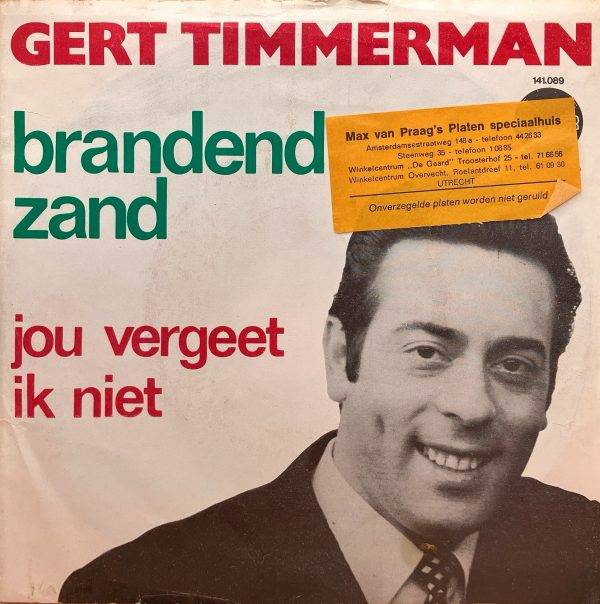 Gert Timmerman - Jou vergeet ik niet b