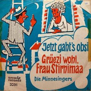 Die Minnesingers - Jetzt Gaht,s obsi - a