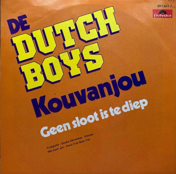 De Dutch Boys - Geen sloot is te diep b