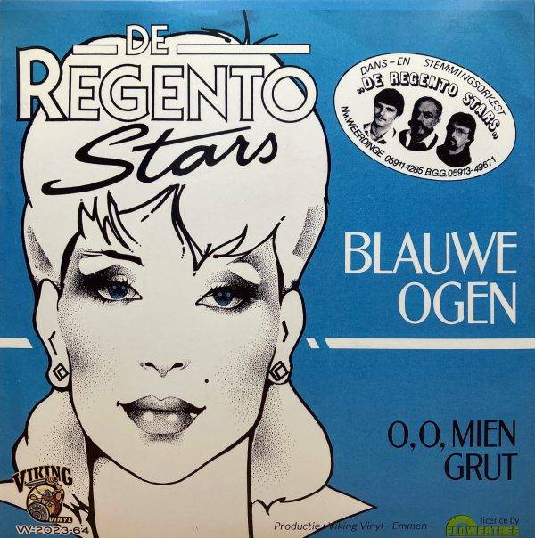 De Regento stars - Blauwe ogen -a