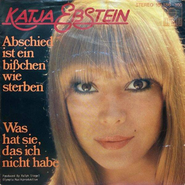 Katja Ebstein - Abschied ist ein bibchen wie sterben -