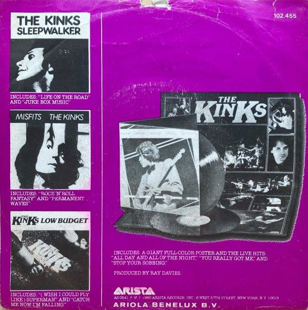 The Kinks -Gelluloid Heroes b