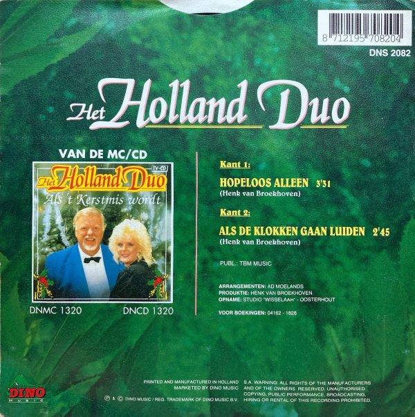 Het Holland Duo - Als de klokken gaan luiden b