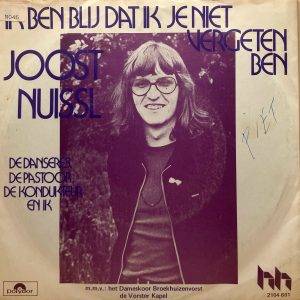 Joost Nuissl - Ik ben blij dat ik je niet vergeten ben a