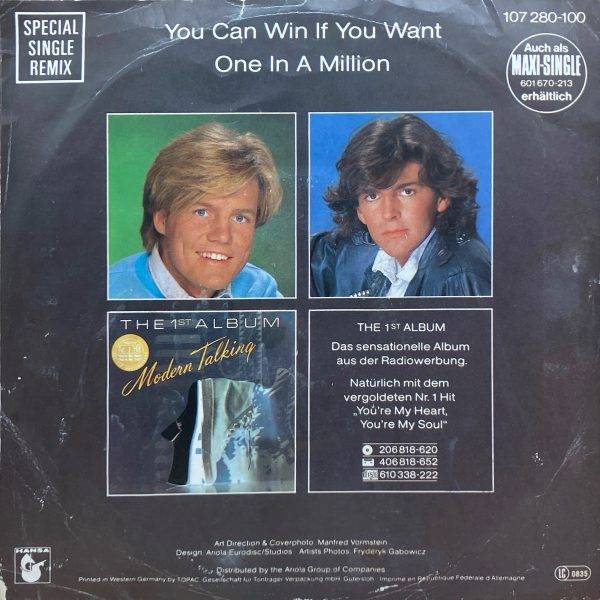 Modern Talking - One in A Million b