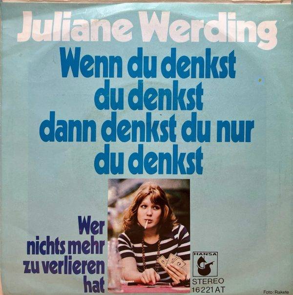 juliane Werding - Wenn du denkst dann denkst du nur du denkst -a