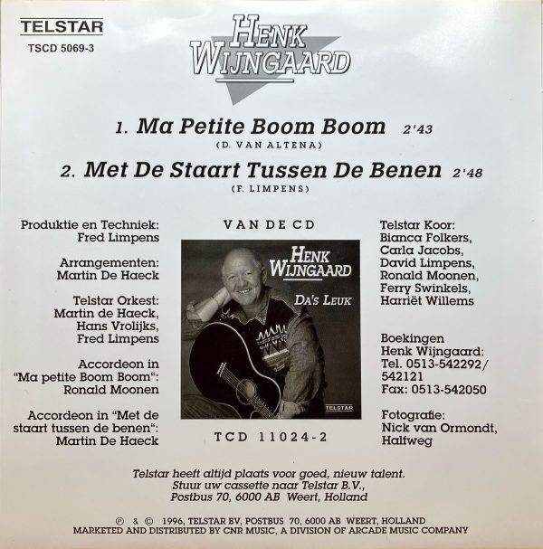 Henk wijngaard - Met de staart tussen de benen b