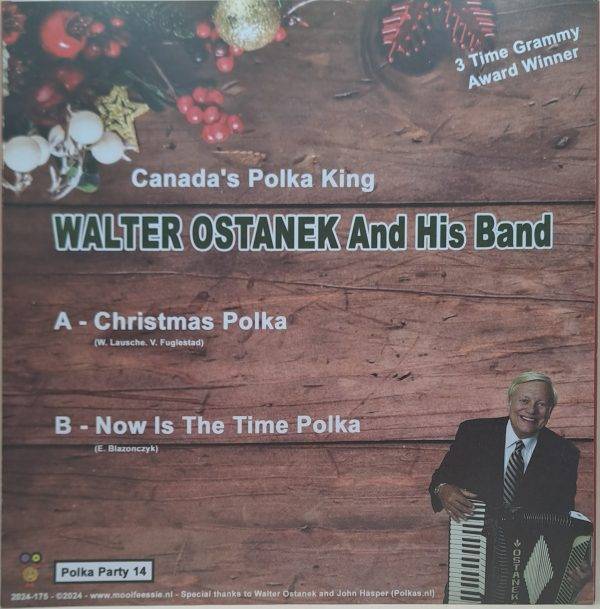 Walter Ostanek and his band - Christmas polka Now is the time polka B