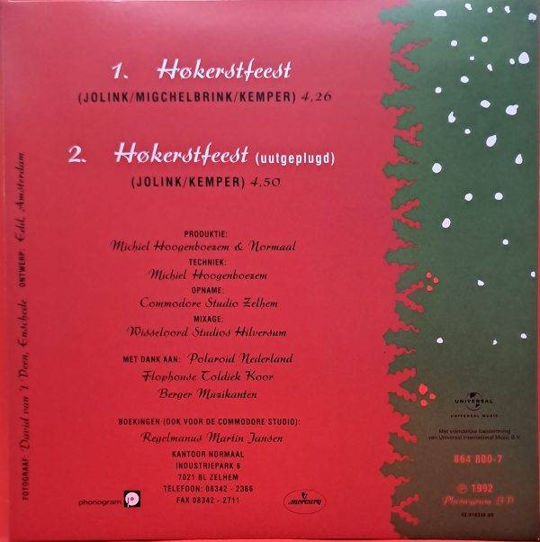 Normaal - Høkerstfeest Høkerstfeest uutgeplugd B